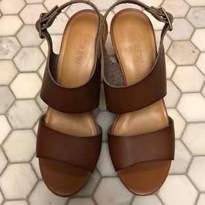 J crew wedges